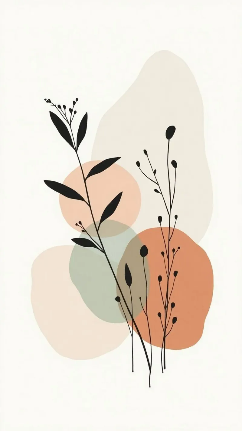 shape random and leaf canvas with Floater frame by miracle