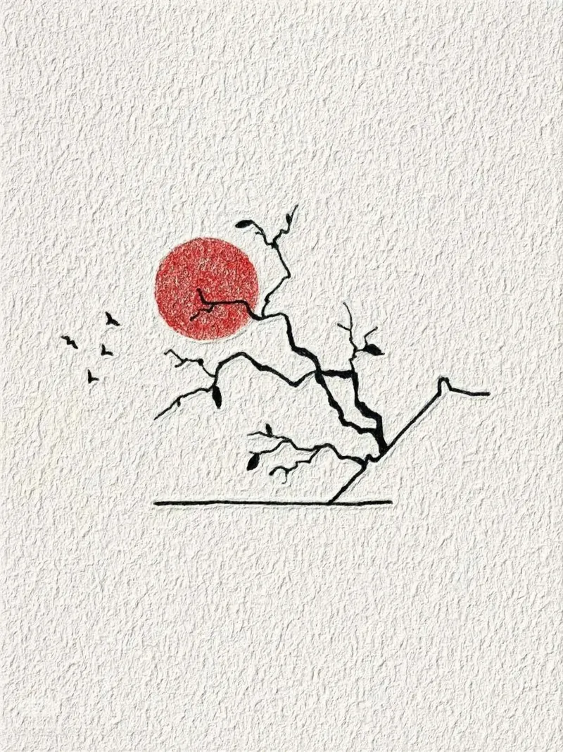 minimal nature line poster da melts