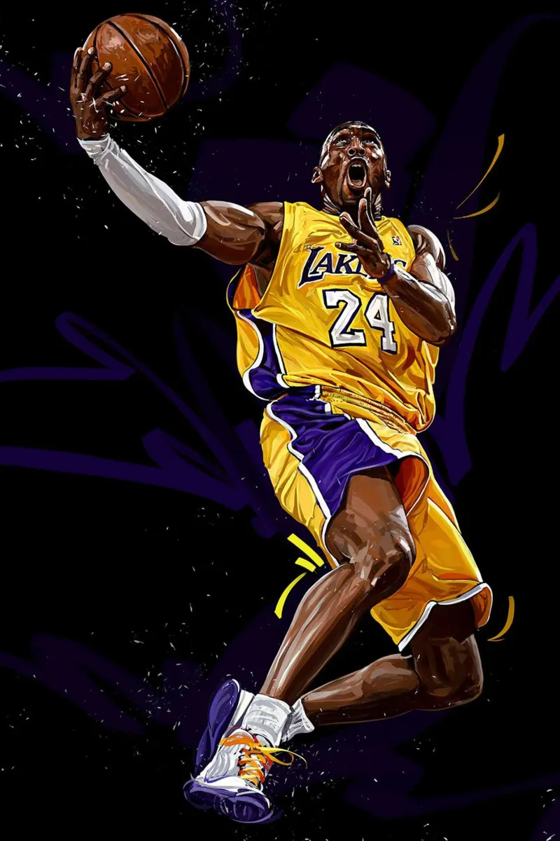 Kobe Bryant poster da Oscar Frazier