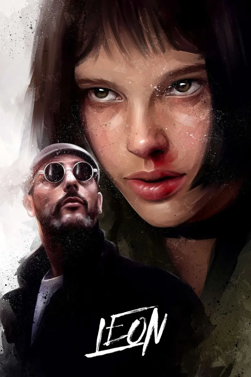 Leon di Dmitry Belov poster con telaio in plastica da Oscar Frazier