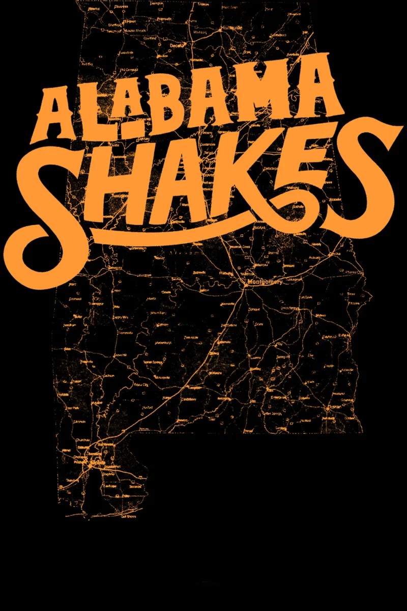 Alabama Shakes Brown Classic poster da skurtow