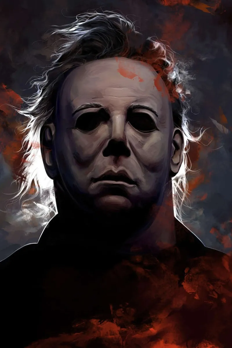 Michael Myers di Dmitry Belov poster da Oscar Frazier