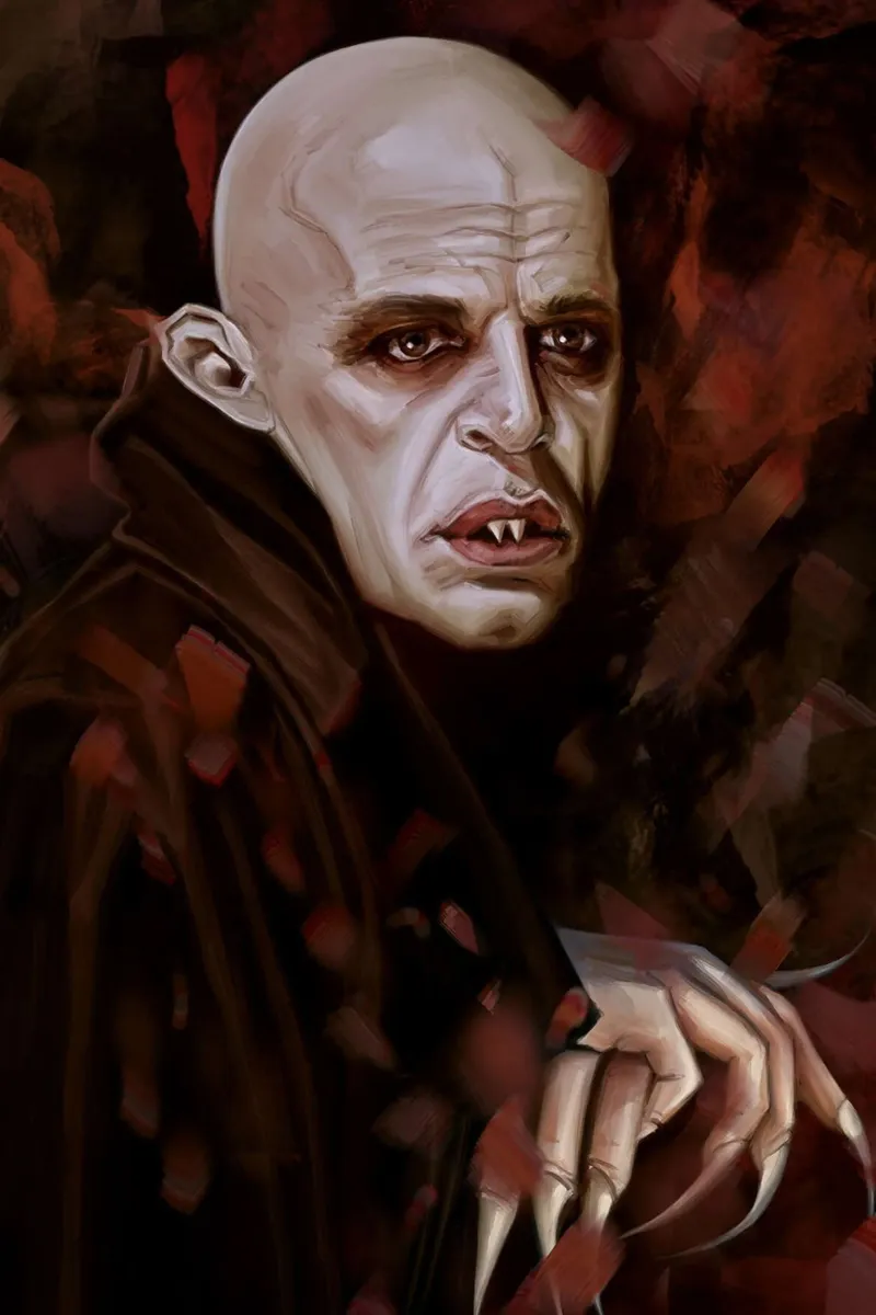 Nosferatu di Dmitry Belov tela con Cornice a cassetta da Oscar Frazier