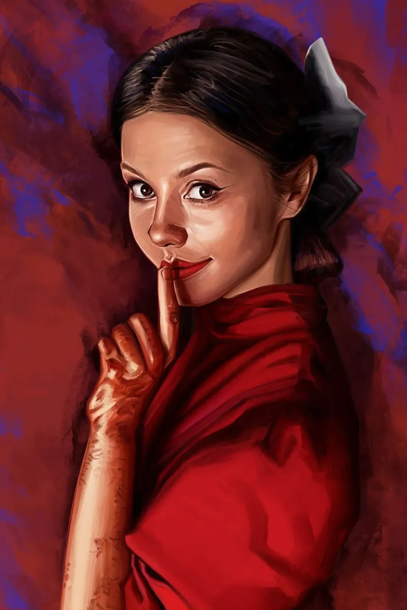 Perla di Dmitry Belov poster con telaio in plastica da Oscar Frazier