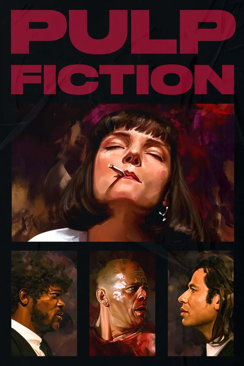 Pulp Fiction II poster da Oscar Frazier
