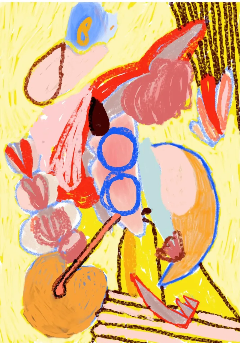 Yellow point poster da Silvaya