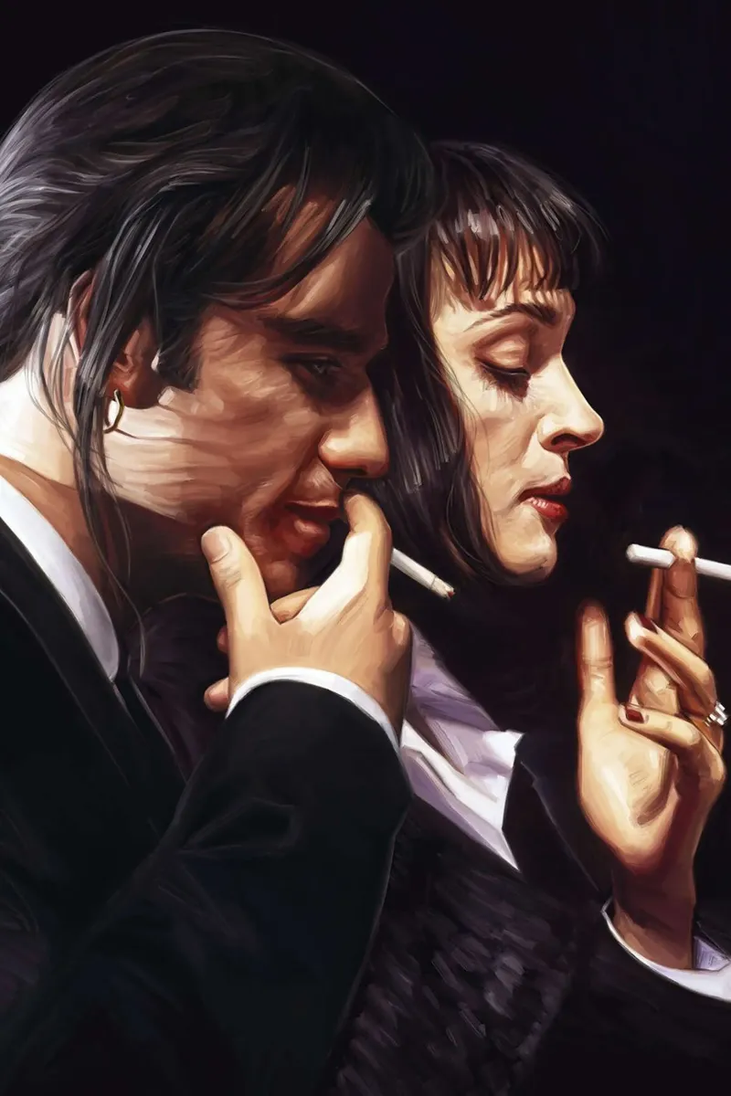 Pulp Fiction, fumo poster da Oscar Frazier
