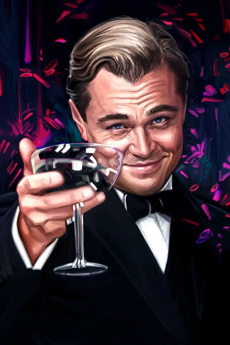 Il Grande Gatsby poster da Oscar Frazier