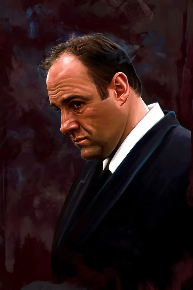 Tony Soprano di Dmitry Belov poster da Oscar Frazier