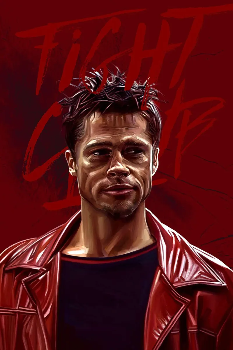 Tyler Durden - Fight Club poster da Oscar Frazier