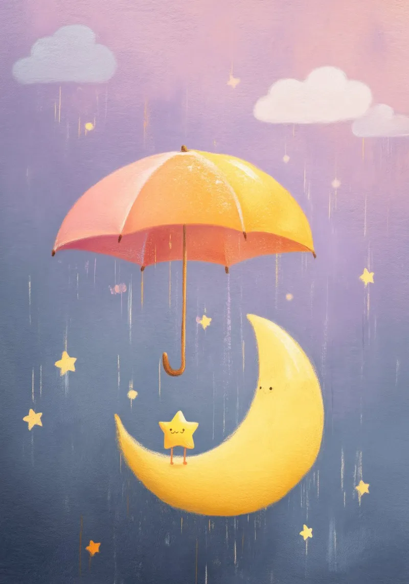 Moon’s Little Friend poster da Kiara