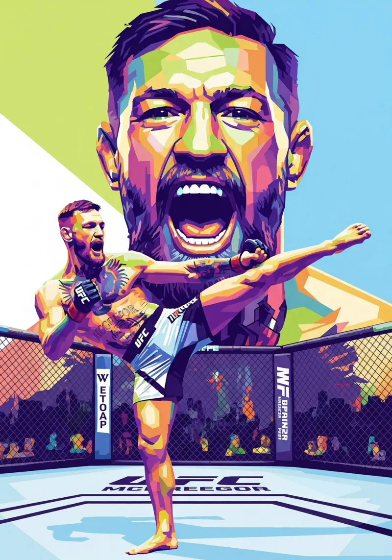 Conor McGregor prime time poster da Hantamrata