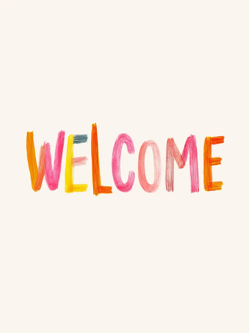 Welcome to the programme canvas with Floater frame by Katja Stehle Design