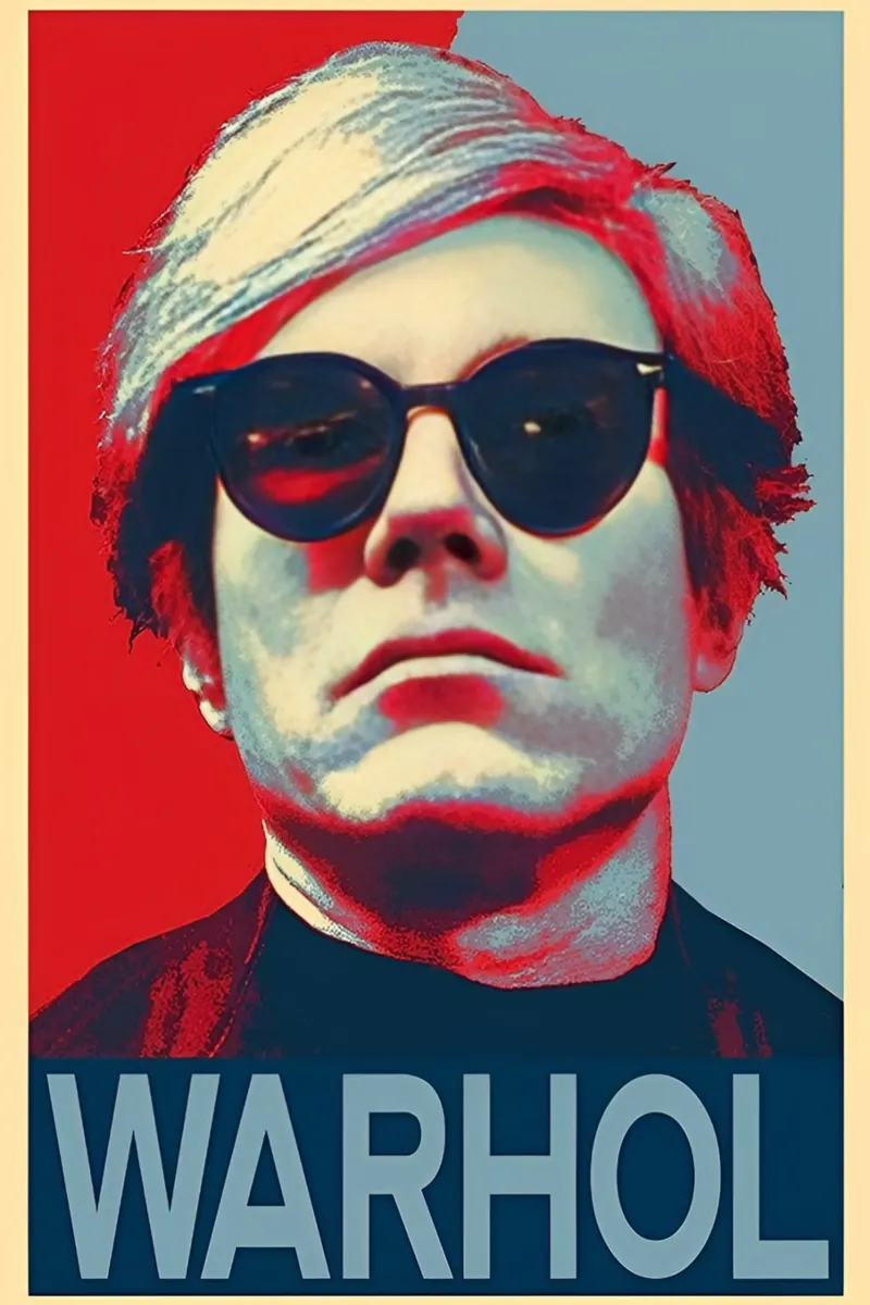Klassiek Warhol T-shirt canvas met Baklijst van jamsa_ve