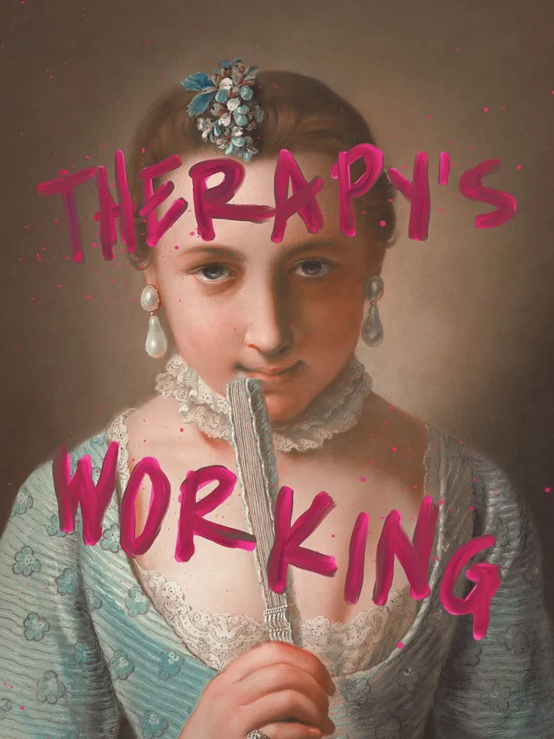 Therapy Is Working poster da Jonas Loose