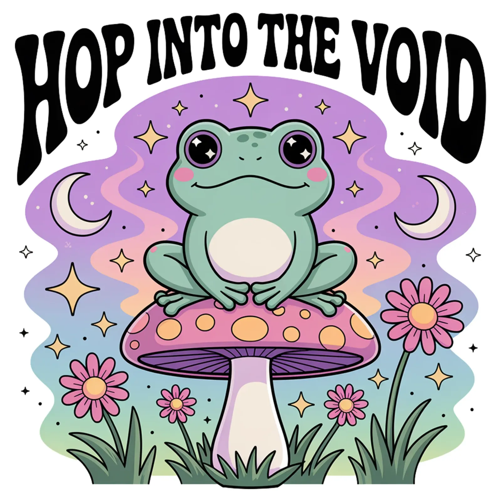 Hop Into The Void poster da Sasyall Graphics