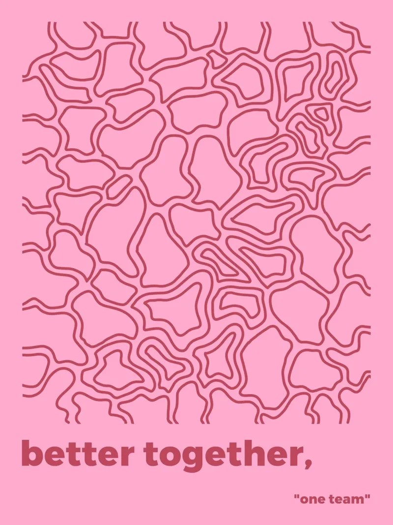 Meglio insieme poster da MODERN NUANCE
