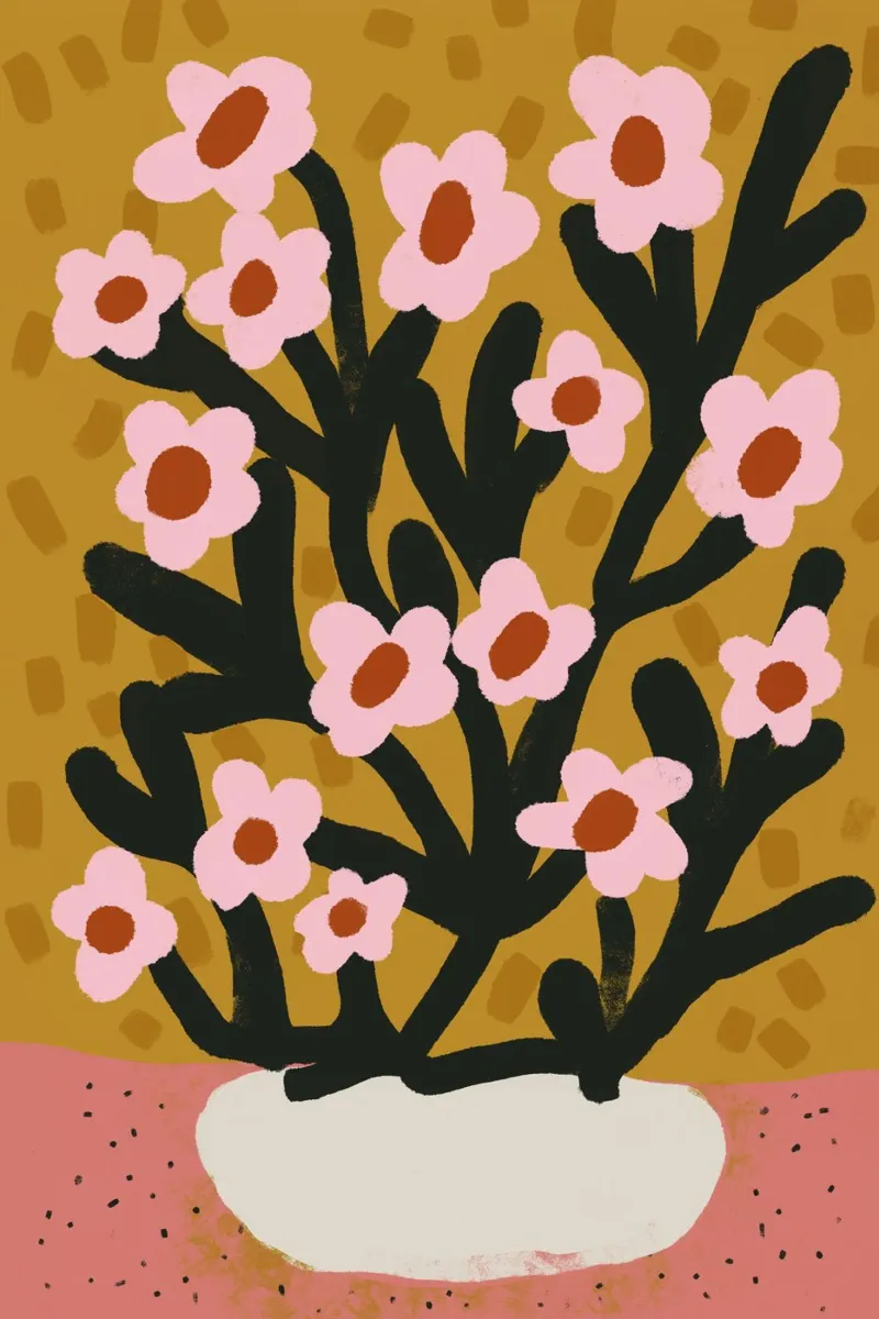 Pastel Flower Impression No 2 pellicola backlit da treechild
