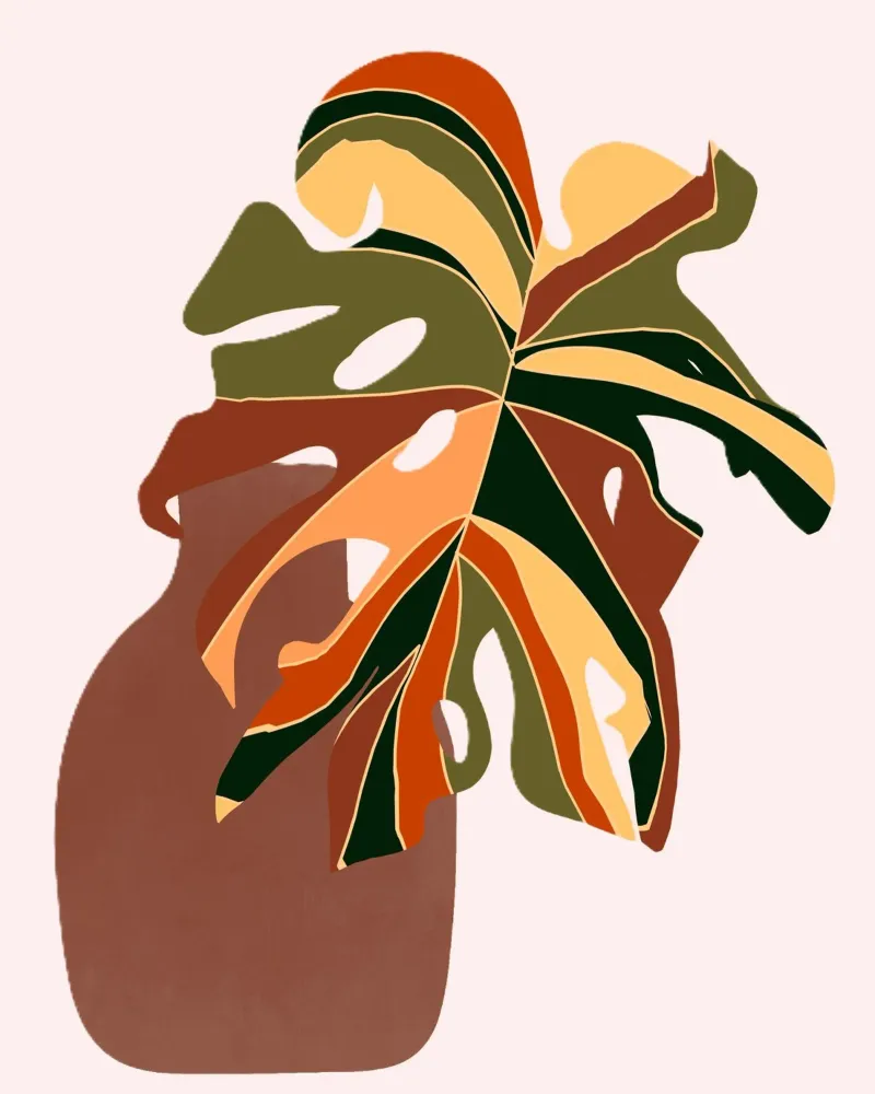 The brilliant leaf poster da mip of map