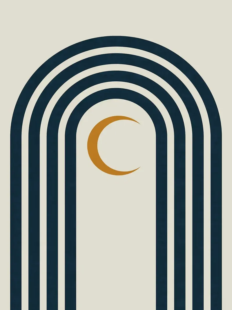 Geometria delle linee poster da Sven B Strauss