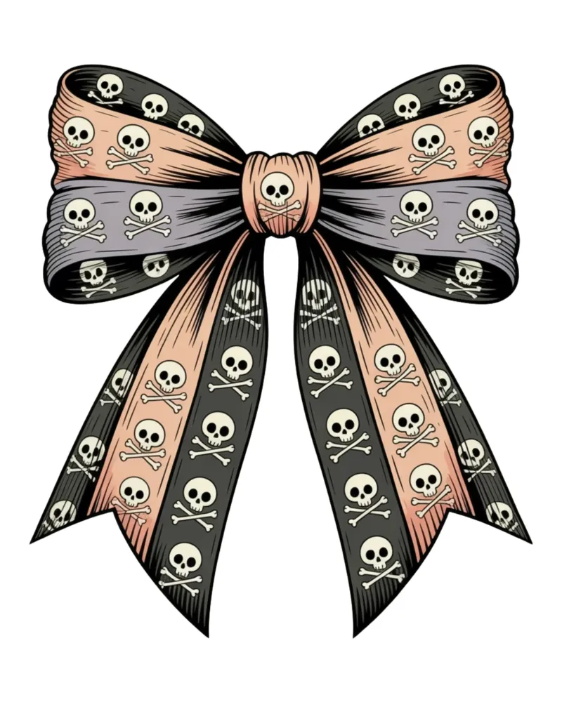 Pastel Goth Bow poster da Sasyall Graphics