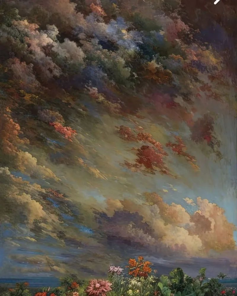 wave of cloud colors poster da sunity