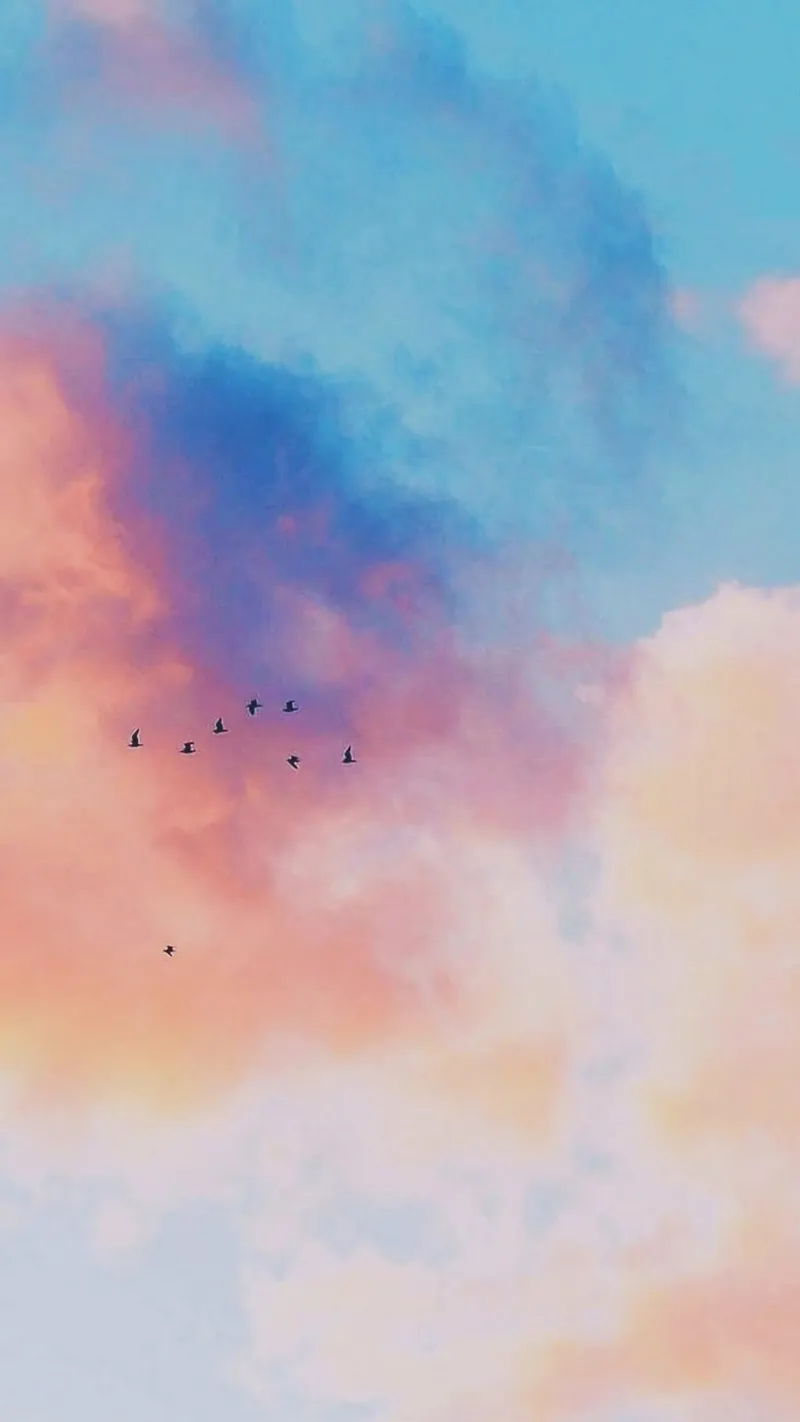 gradient skyscape poster da throme