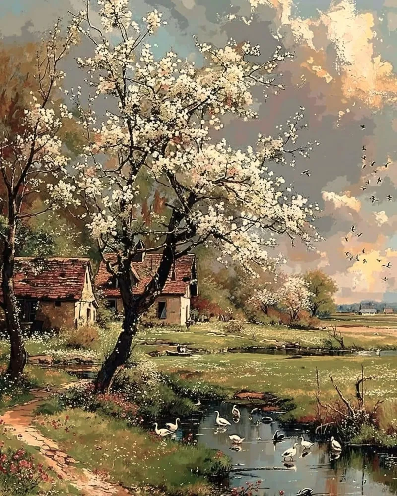 art nature countryside poster da chaodays