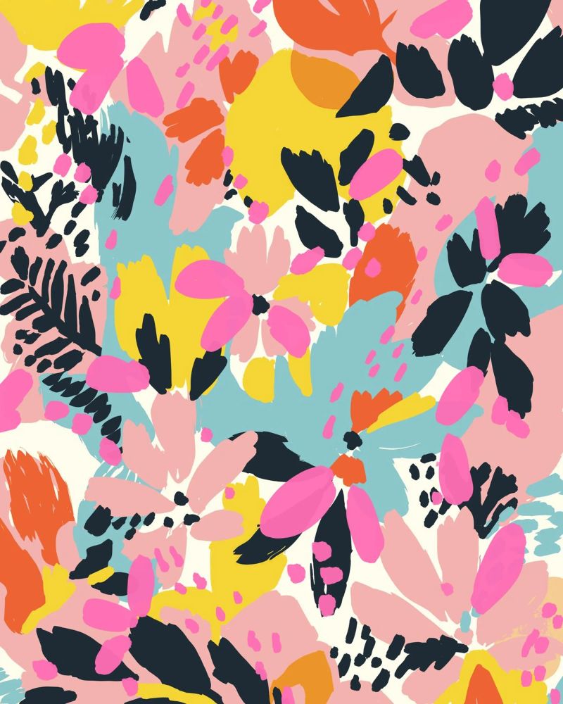 Summer Flowers No 2 Poster von treechild