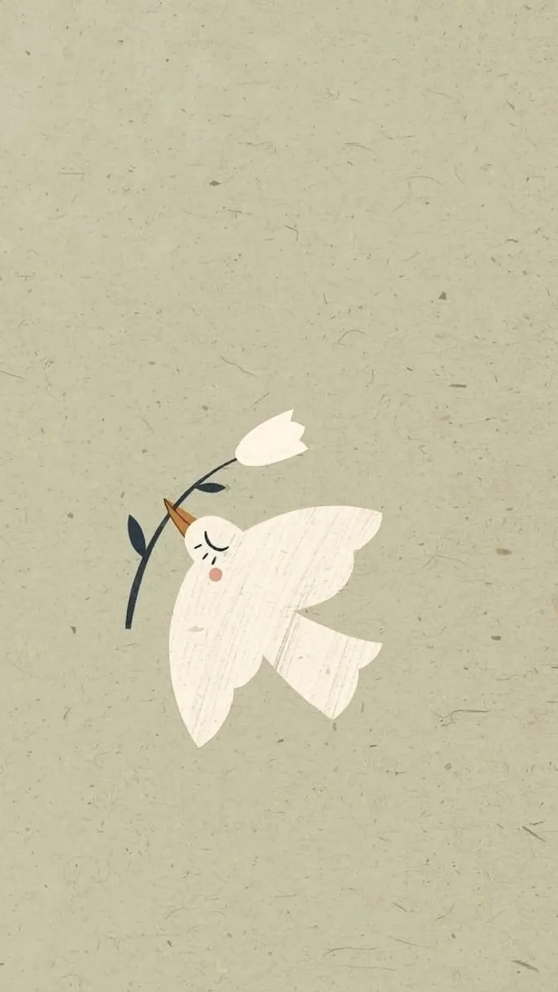 symbol bird flower poster da throme