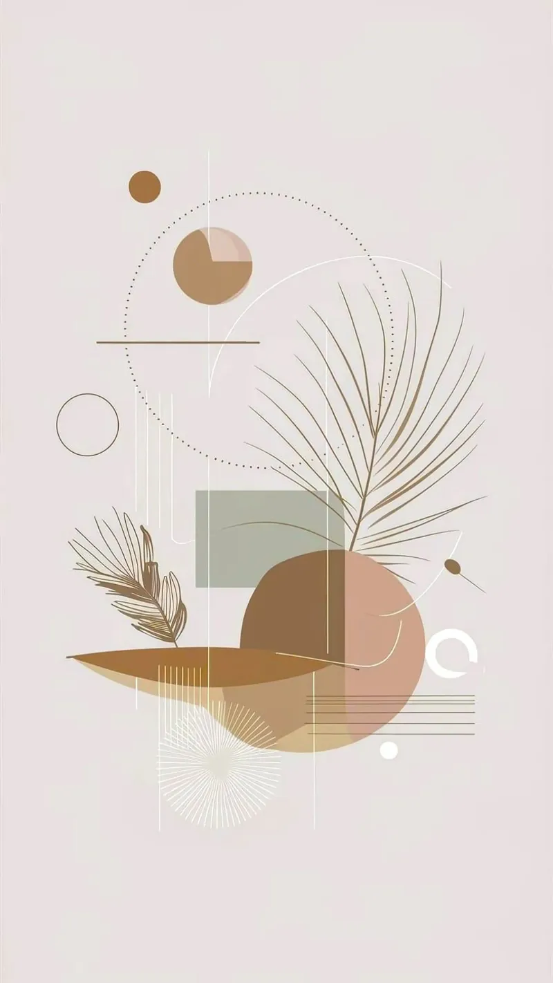 shape line and branch poster van chaodays