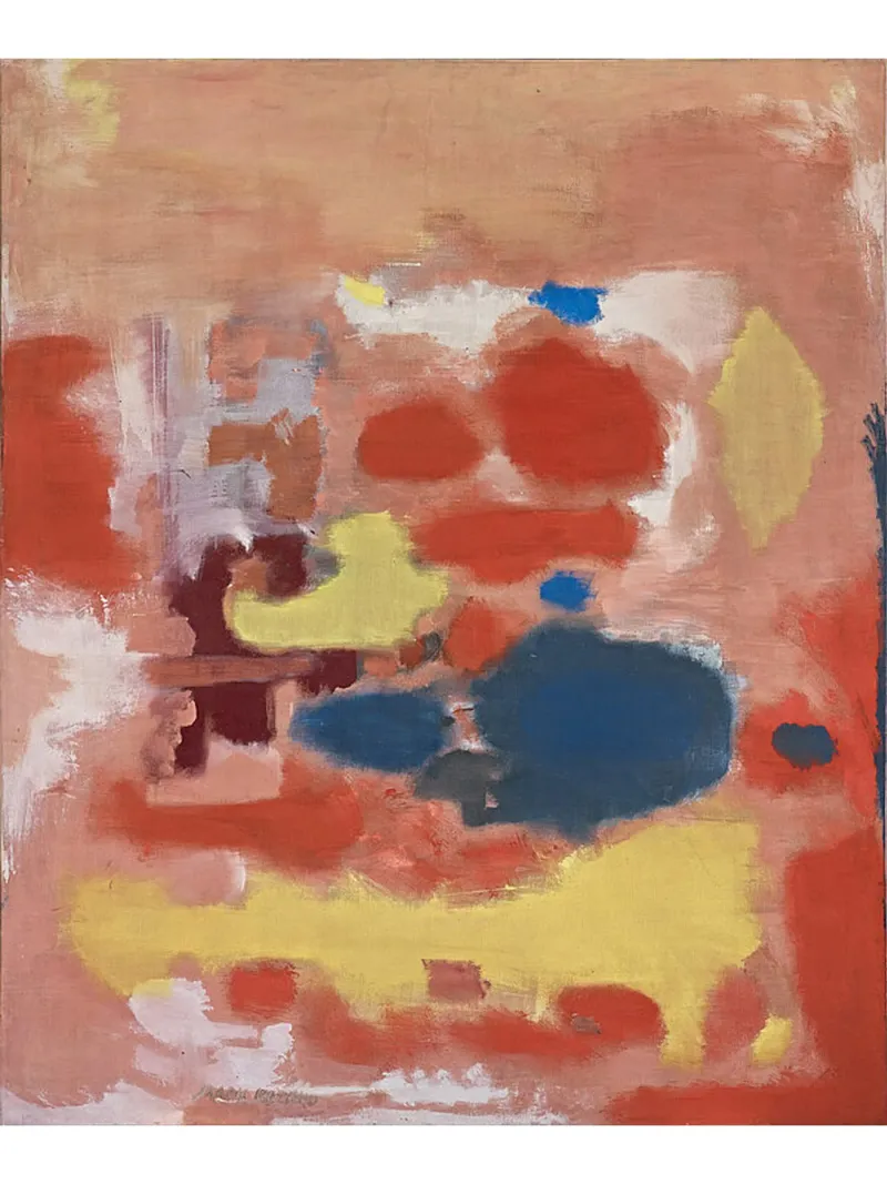 Blu e grigio Mark Rothko poster da Fredrick Miller