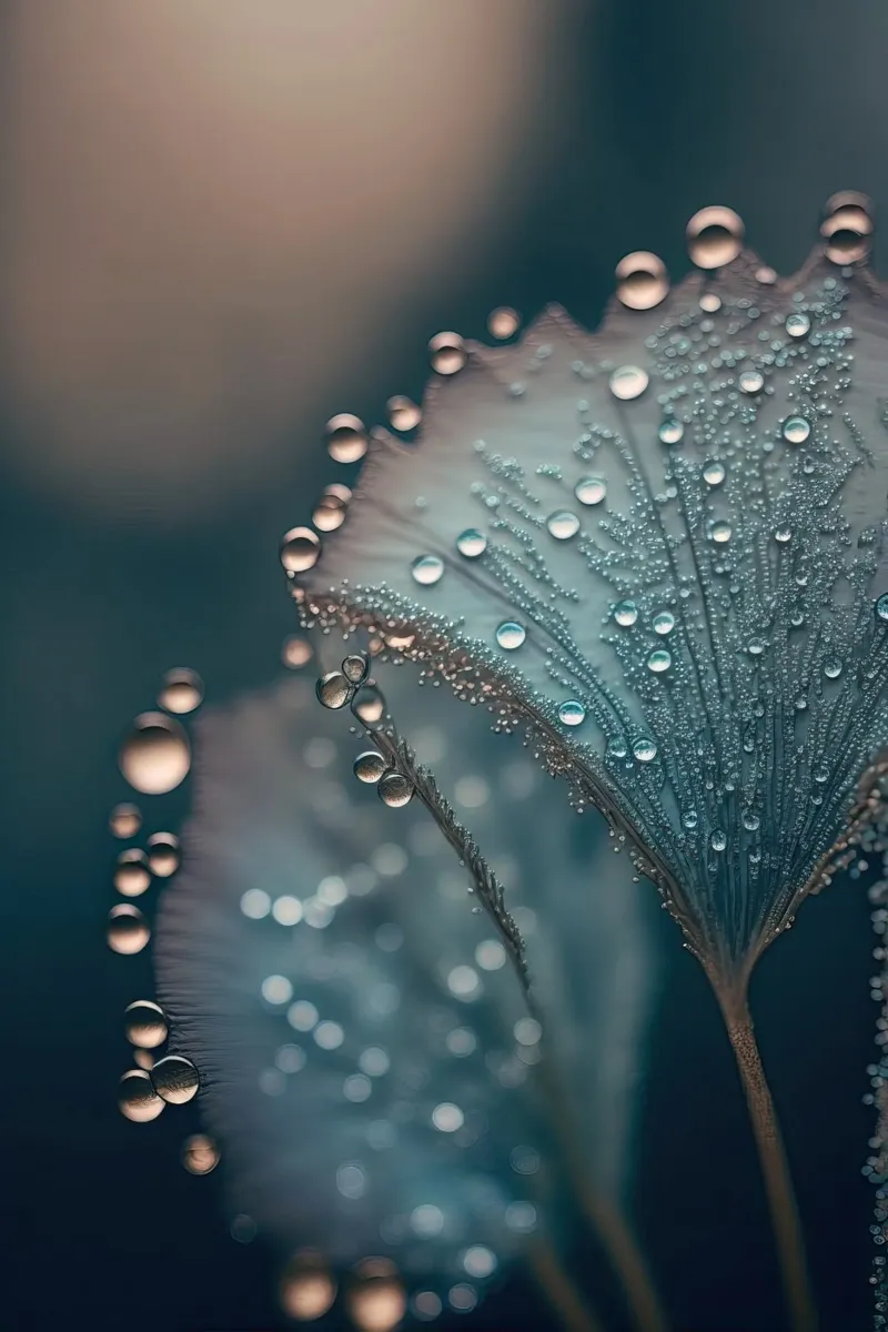 Wet Leafs pellicola backlit da treechild