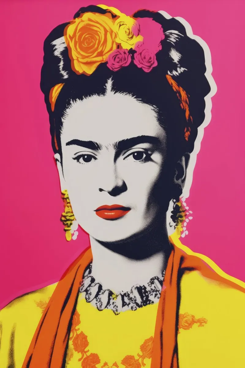 Oh Frida No 3 alu-dibond by treechild