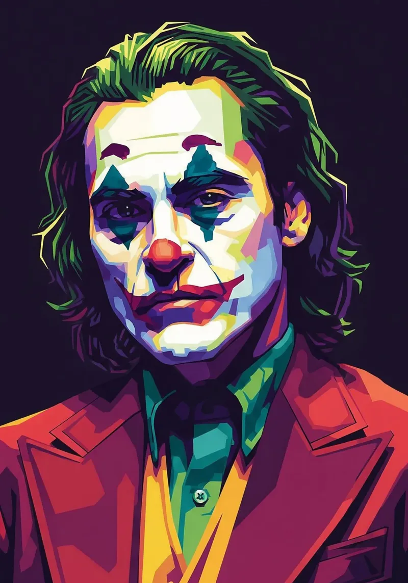 Joker - Joaquin Phoenix poster da Hantamrata