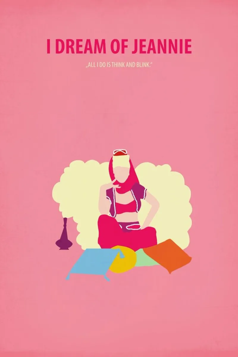 I dream of Jeannie carta hahnemühle da Fräulein Fisher