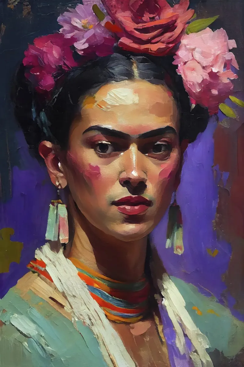 Portrait Of Frida pellicola backlit da treechild