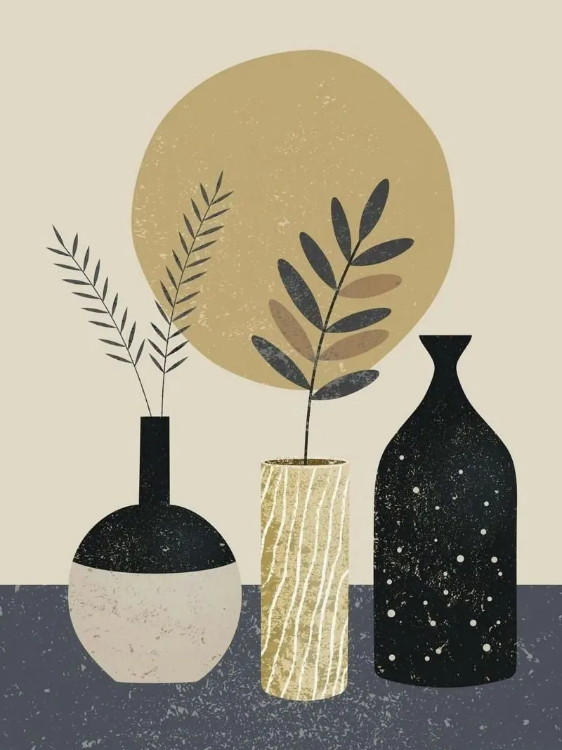 posture vase poster da carsa