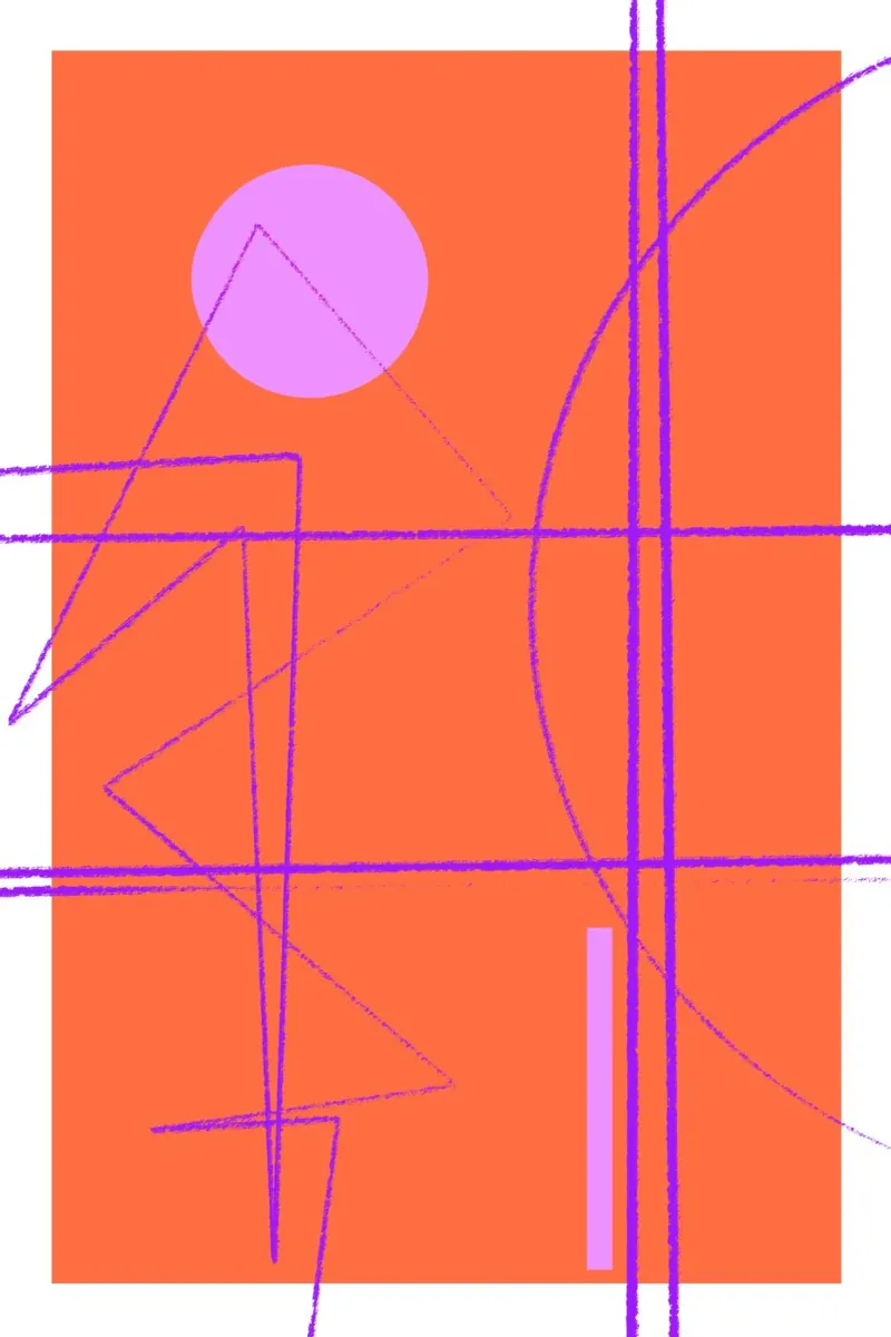 Angular Lines No 28 Hahnemühle von treechild