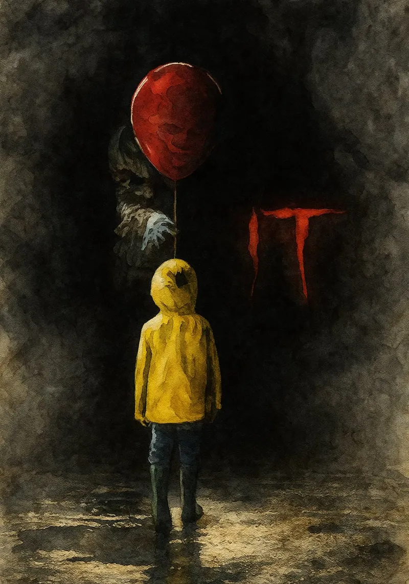 IT Films herschilderen canvas met Baklijst van joexs