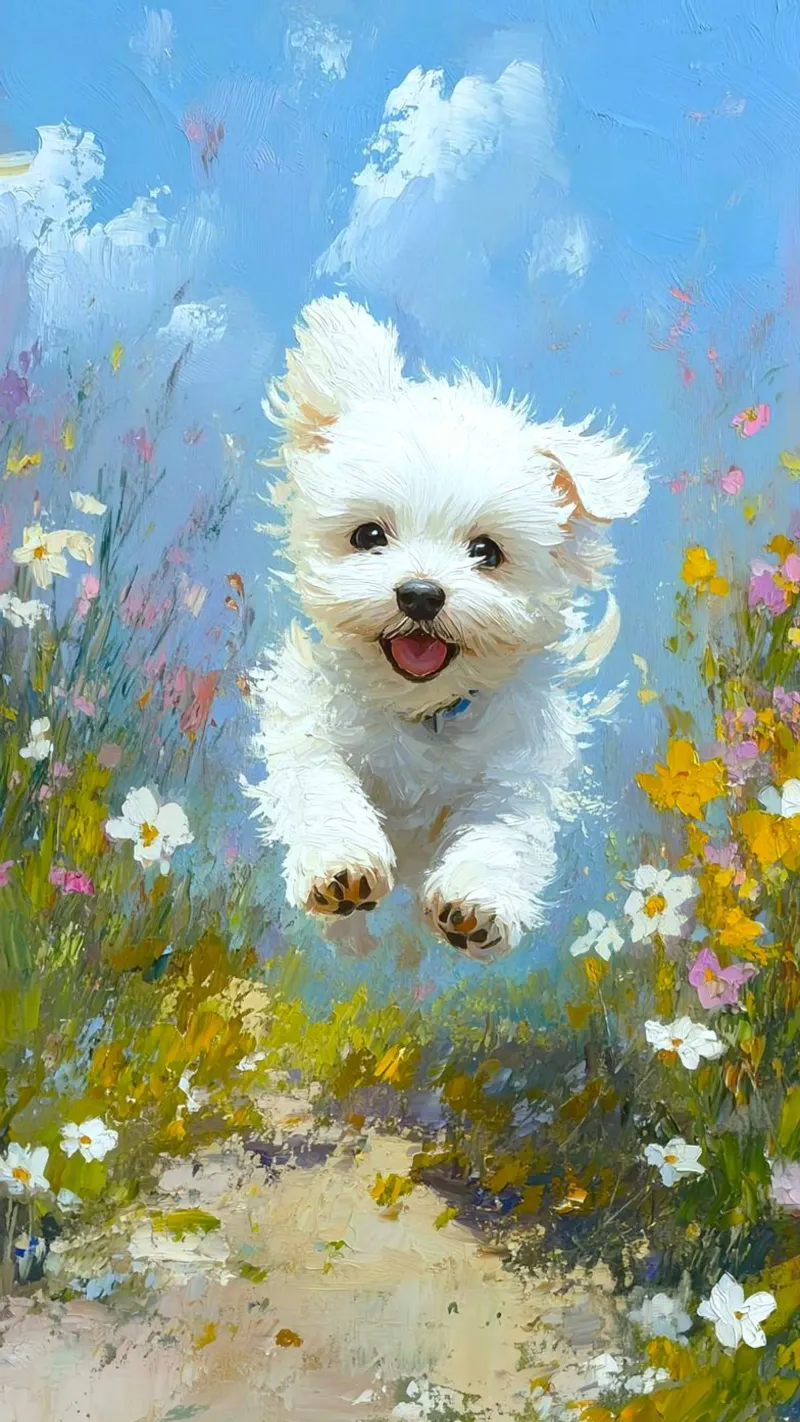 fun cat running canvas with Floater frame by lifeline