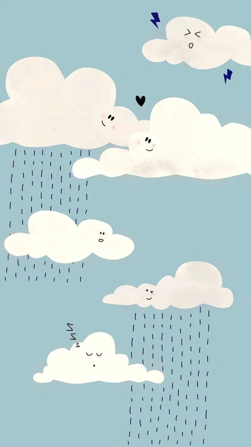 shape of cloud Poster von miracle