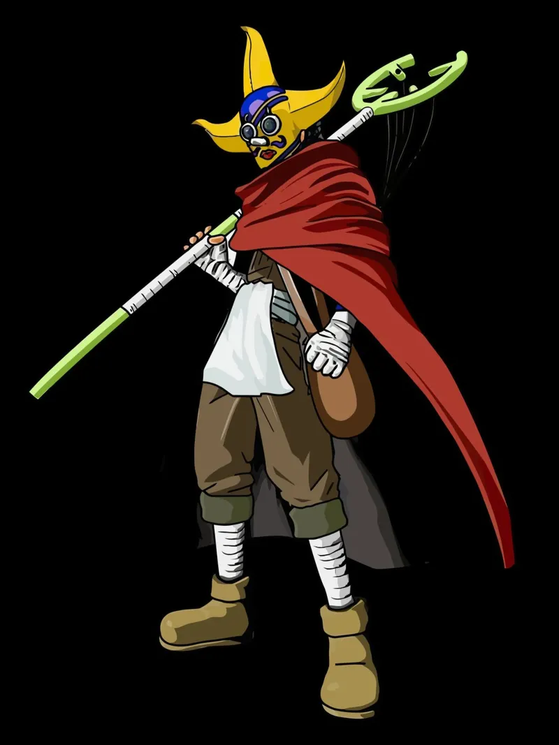 Usop Sogeking One Piece tela con Cornice a cassetta da Dumery Art