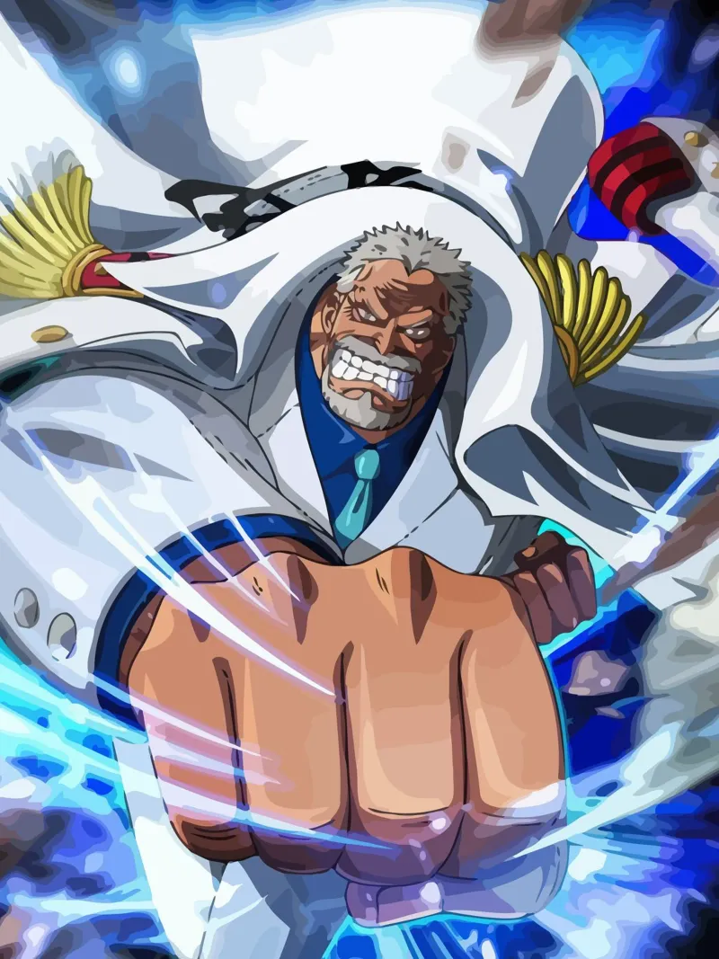 Monkey D Garp One Piece poster da Dumery Art