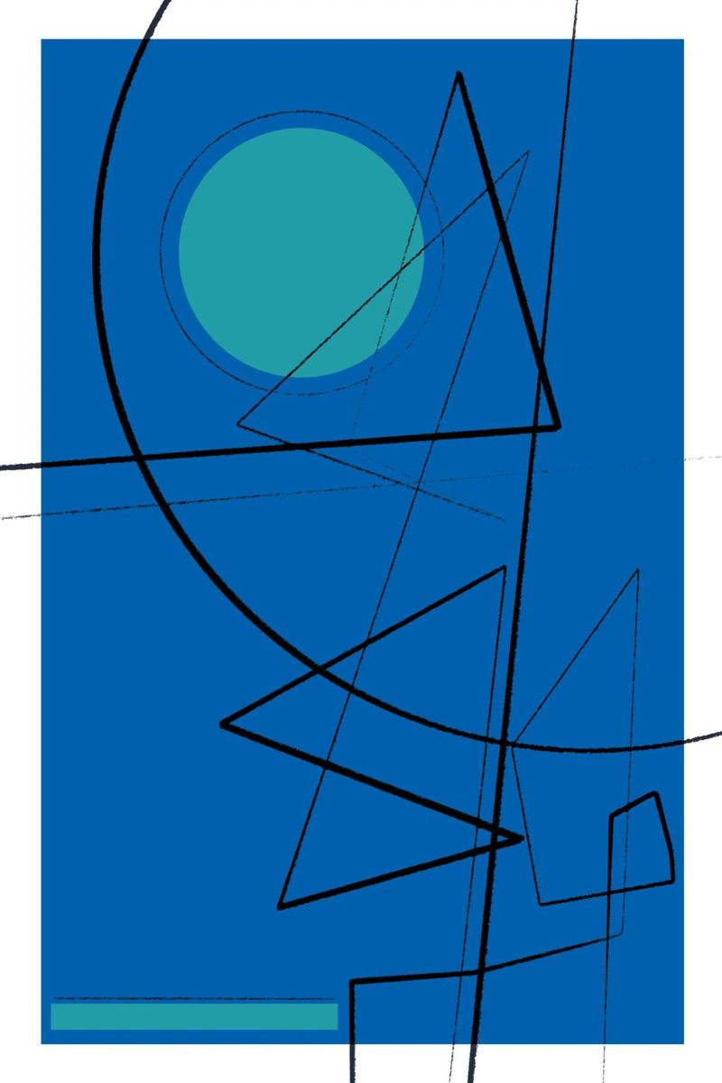 Angular Lines No 19 canvas van treechild
