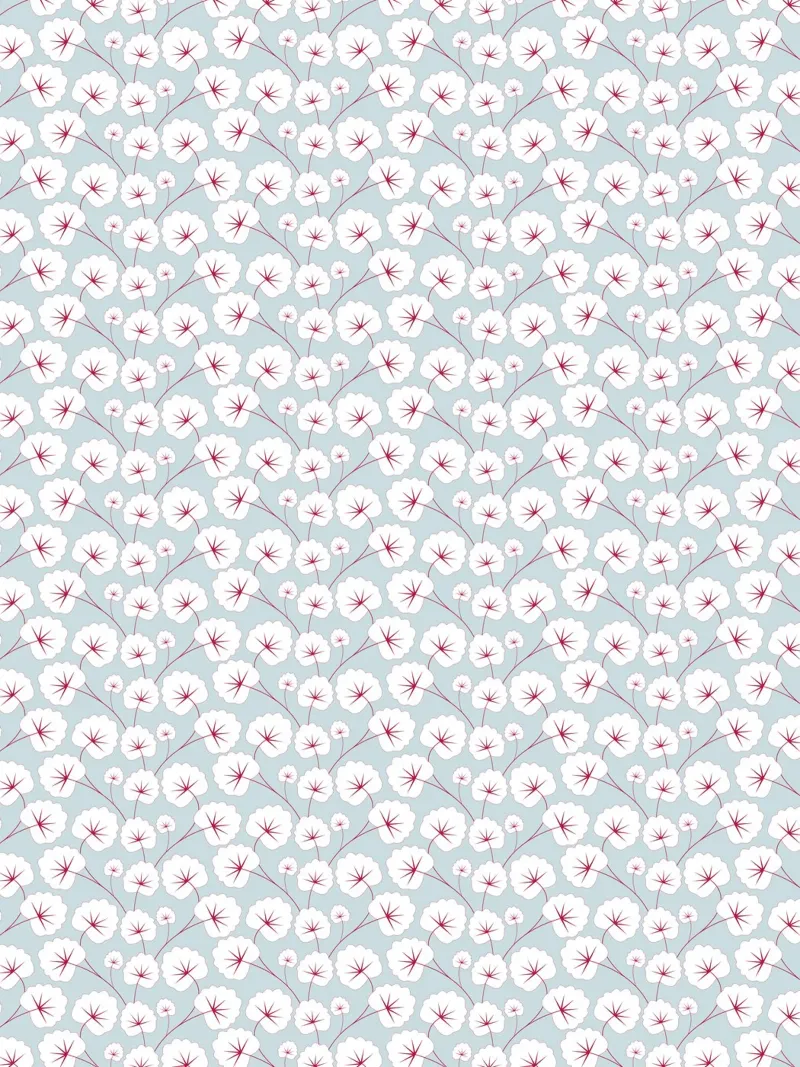 Cherry Blossom Pattern #6 tela con Cornice a cassetta da kathrinmay