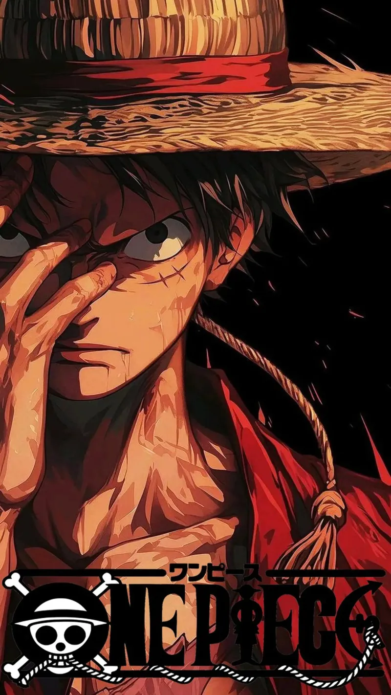 Scimmia D Luffy tela con Cornice a cassetta da Toby H Williams