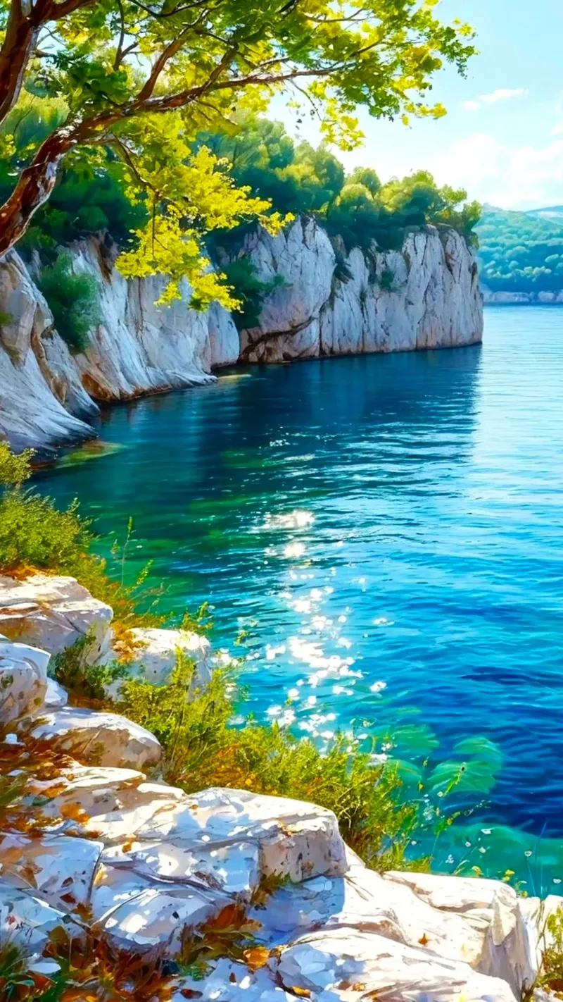 curve land ocean poster da melts