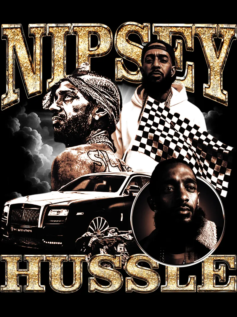 Vintage Rap Nipsey Hussle tela con Cornice a cassetta da itzmyui