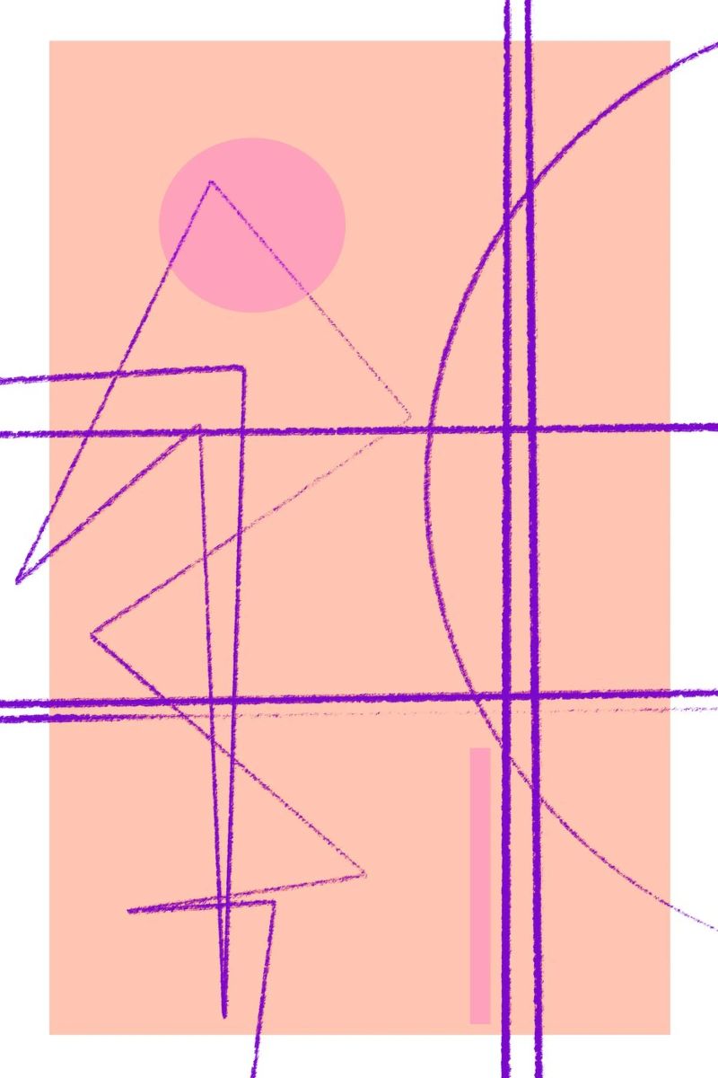 Angular Lines No 14 poster da treechild